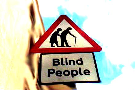 Blind sign