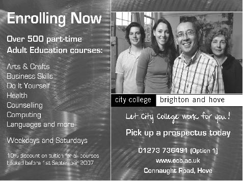 City College advert